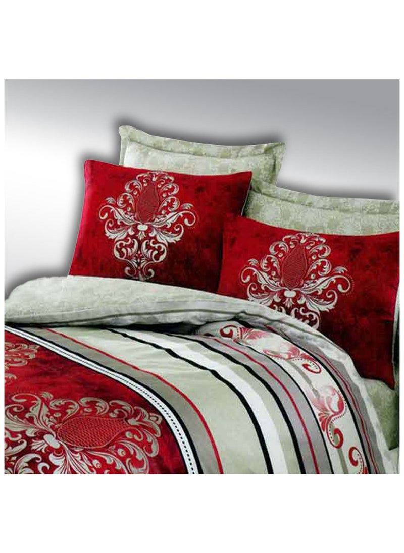 Family Bed quilt set 100% Cotton 2 pieces size 180 x 240 cm Model 1008 from Family Bed  - Image 4