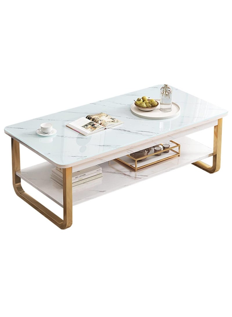 DubaiGallery Living Room Home Small Apartment Light Luxury Modern Small Table, Multifunctional Creative Wooden Furniture - Image 2