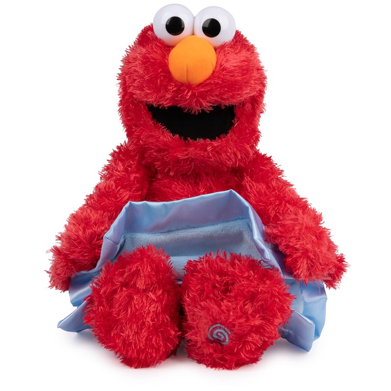 GUND Sesame Sesame Street Official Peek-a-Boo Elmo Animated Muppet Plush, Premium Plush Sensory Toy for Ages 18 Months & Up, Red/Blue, 15â€ - Image 1