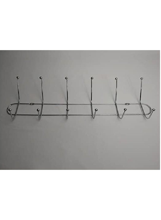 ماركة غير محددة شماعة معدنية من النيكل والكروم مكونة من 12 خطافًا  - Image 4