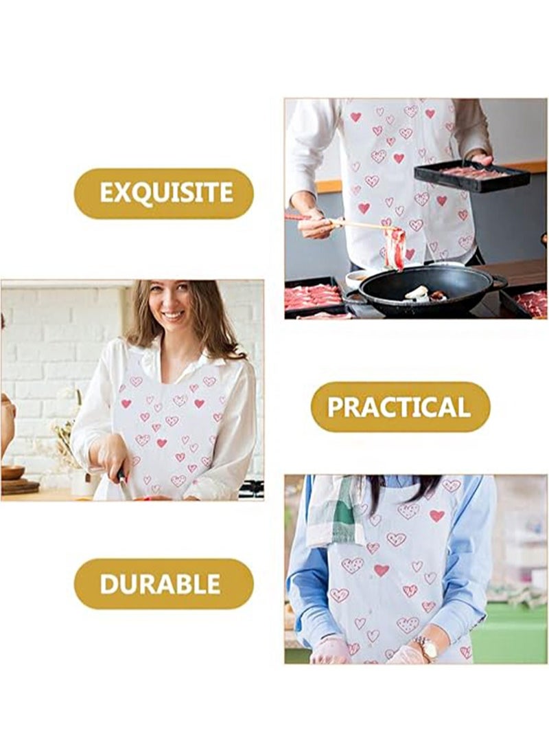 10pcs Adult Disposable Bibs，Food Catcher Bib, Crumb Catcher Bib, Clothing Protector For Elderly Disabled, Suitable For Seafood Boil, Grill Or Holiday Party Supplies