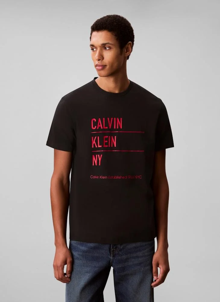 Calvin Klein Jeans 30S Graphic Crew Neck T-Shirt