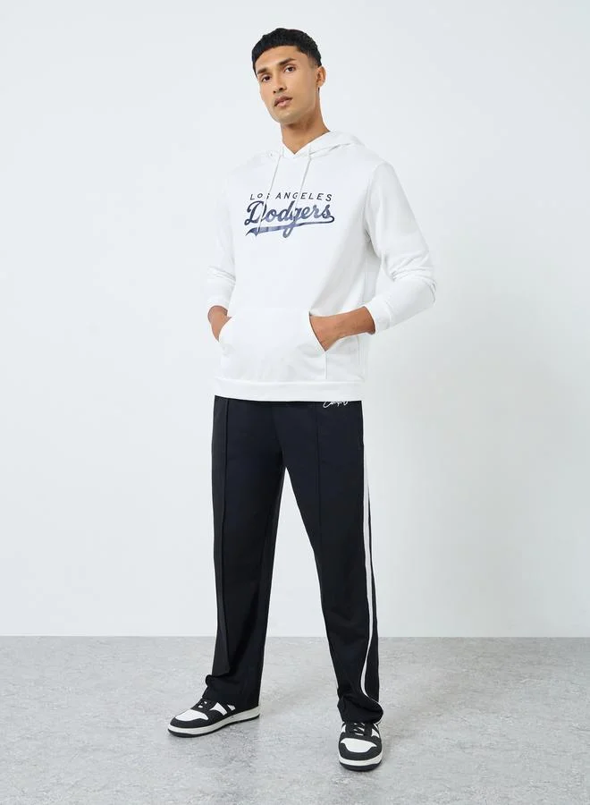 Take Two Take Two Men White Los Angeles Dodgers Print Hoodie