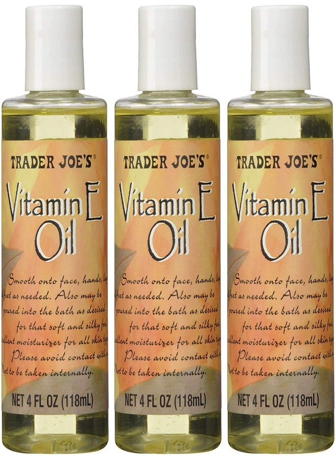 Trader Joe's Vitamin Oil E, 4 Fl Oz (Pack of 3) - Image 1