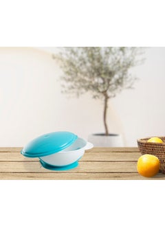 Baby Jem Vacuum Food Plate Blue ART-565  - Image 2
