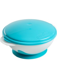 Baby Jem Vacuum Food Plate Blue ART-565  - Image 1