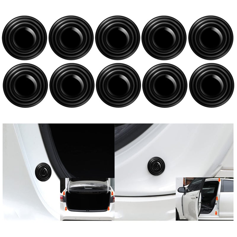 Car Shock Absorber Universal Car Door Protection Sticker 10 PCS
