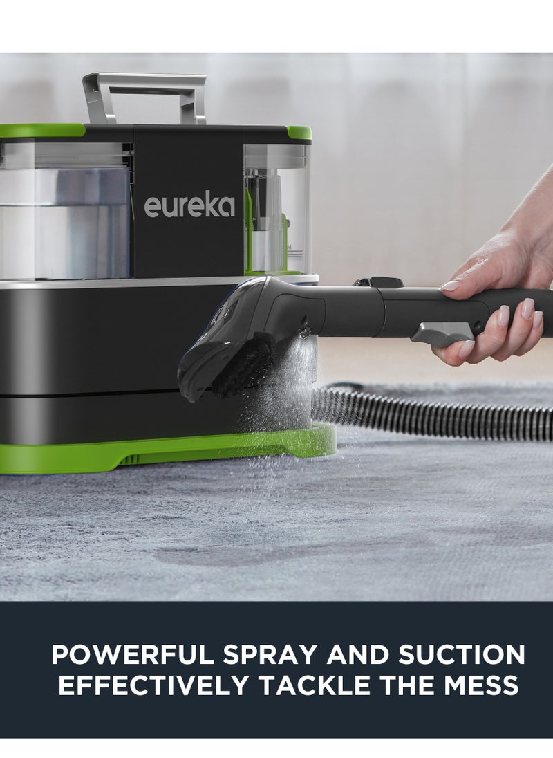 EUREKA EUREKA Spot & Stain Carpet Cleaner, Portable Lightweight Multi Surfaces Vacuum Cleaner for Sofa, Car Seats, with Two Water Tank  - Image 4