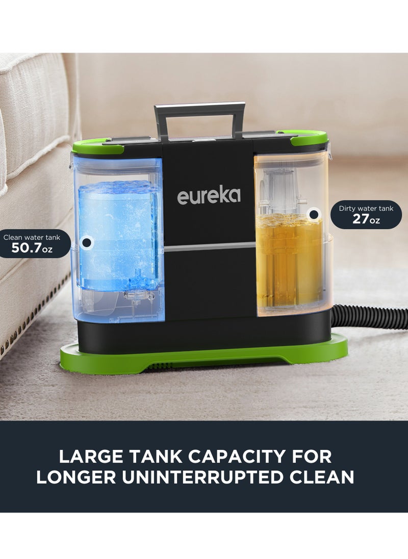 EUREKA EUREKA Spot & Stain Carpet Cleaner, Portable Lightweight Multi Surfaces Vacuum Cleaner for Sofa, Car Seats, with Two Water Tank  - Image 5