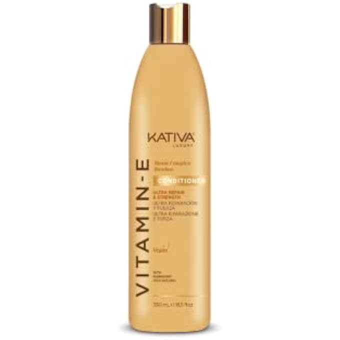 Kativa VITAMINA E BIOTINA AND BAMBOO HAIR CONDITIONER 550 ML - Image 1