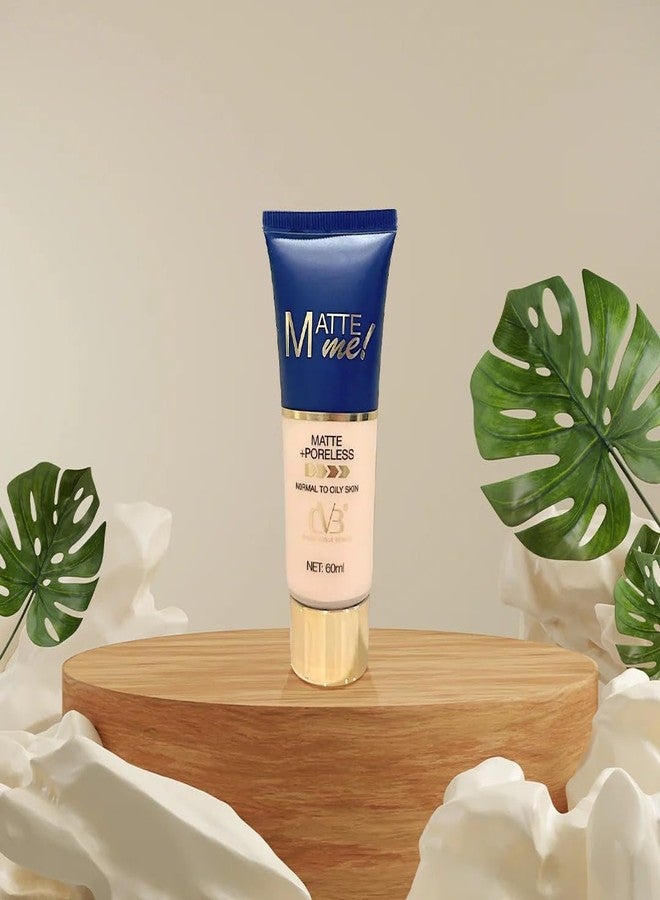 سي في بي كريم أساس CVB Matte+Poreless للبشرة العادية إلى الدهنية (03 بيج طبيعي) - Image 2