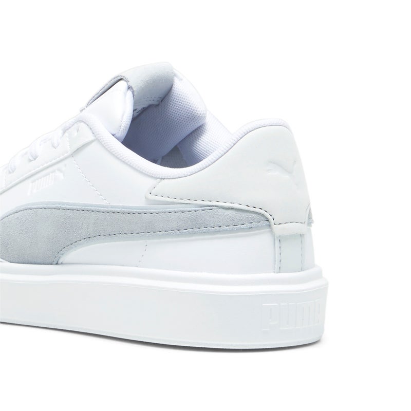 PUMA Lajla PRM Womens White Grey Sneakers - Image 3