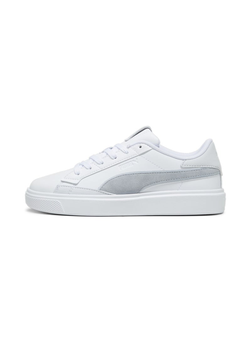 PUMA Lajla PRM Womens White Grey Sneakers - Image 1