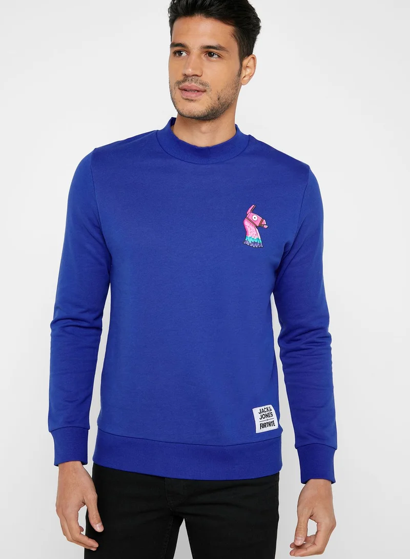 JACK & JONES Fortnite Regular Fit Sweatshirt