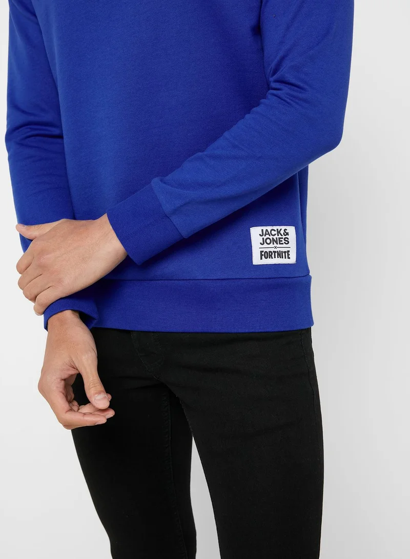 JACK & JONES Fortnite Regular Fit Sweatshirt