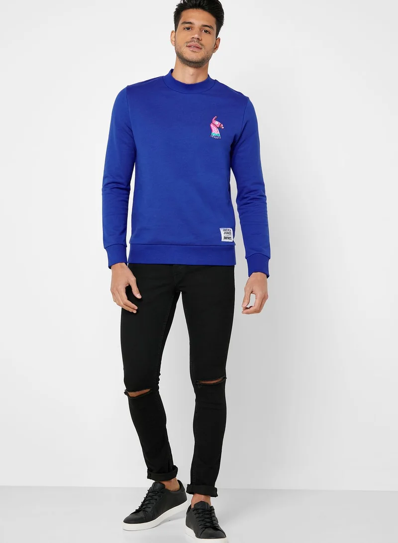 JACK & JONES Fortnite Regular Fit Sweatshirt