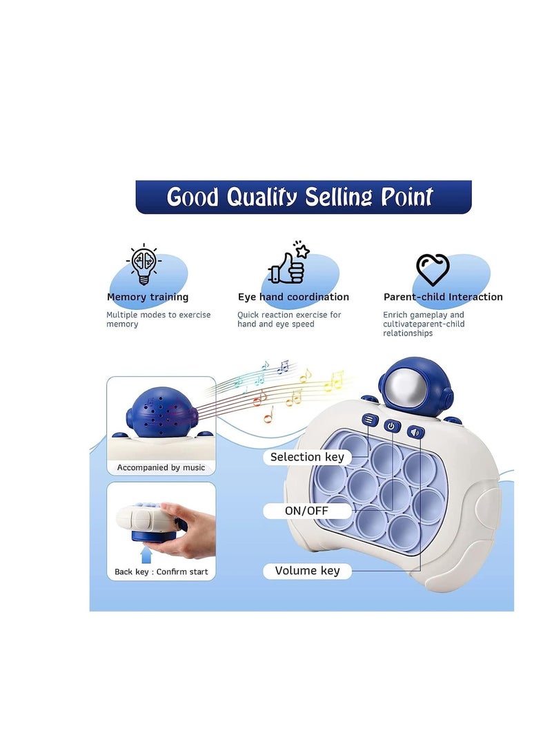 general Electronic Quick Push Light Up Pop Game Fidget Toys for Adults and Kids with Lanyard,Puzzle Game Machine Push Pop Bubble Fidget Sensory Toy Birthday Gifts - Image 2