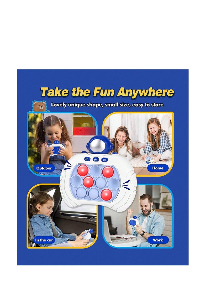 general Electronic Quick Push Light Up Pop Game Fidget Toys for Adults and Kids with Lanyard,Puzzle Game Machine Push Pop Bubble Fidget Sensory Toy Birthday Gifts - Image 5