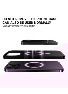 Lisen 2 in 1 Wireless Power Bank All Mobile Types Fast Charging 5000 mAh 20w With Digital Screen For MagSafe for iPhone and Andriod With Wire Battery Power bank Portable Fast Charger Pocket Size Purple  - Image 2
