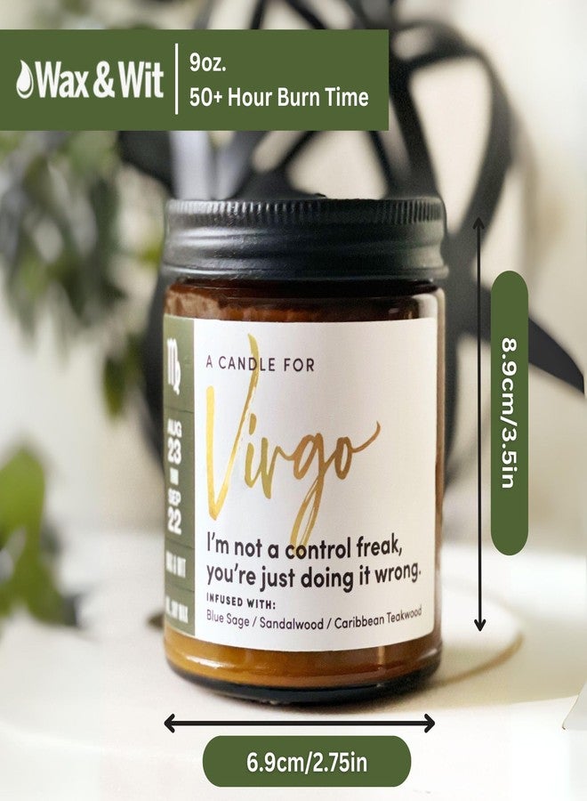 Wax & Wit Taurus Gifts for Women, Zodiac Astrology Gifts for Women, Zodiac Candle, April May Birthday Gift for Woman, Horoscope Gift – 9oz, 50Hr Burn, Soy Wax - Image 5