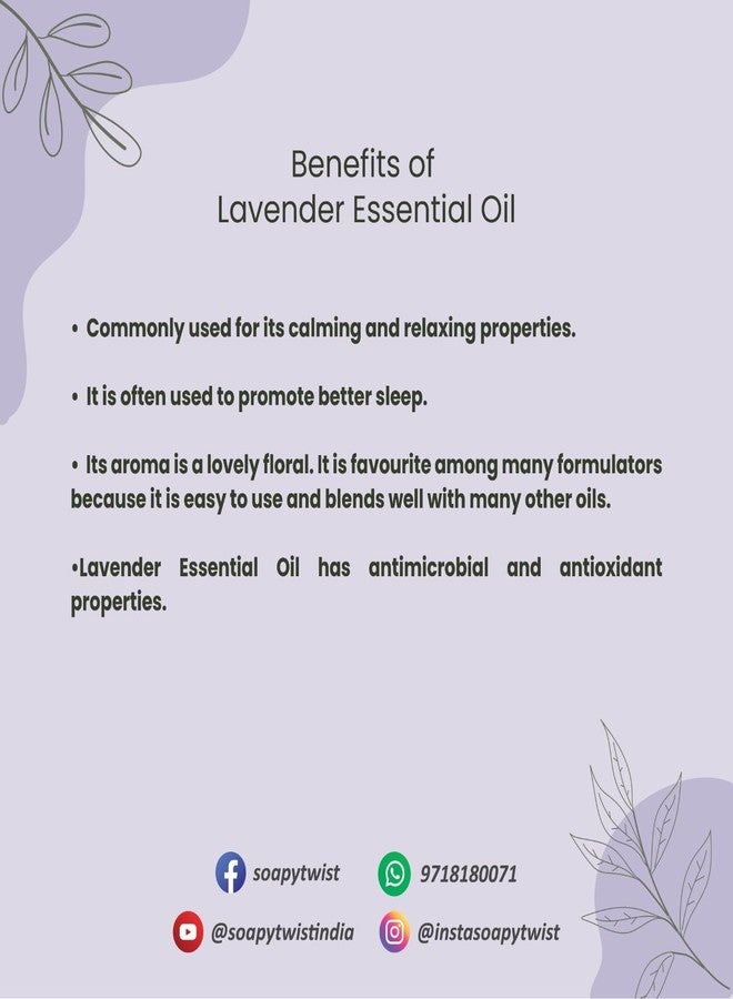 Soapy Twist French Lavender Essential Oil - 25g - Image 5