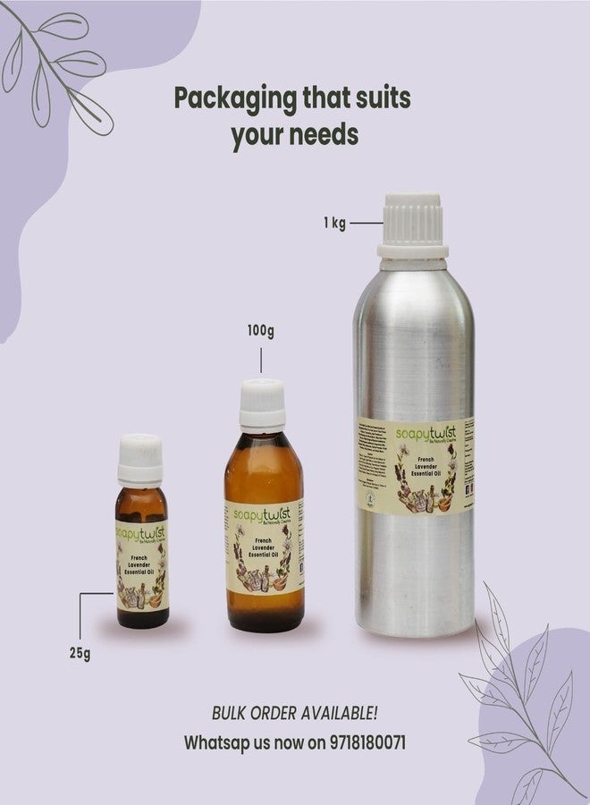 Soapy Twist French Lavender Essential Oil - 25g - Image 2