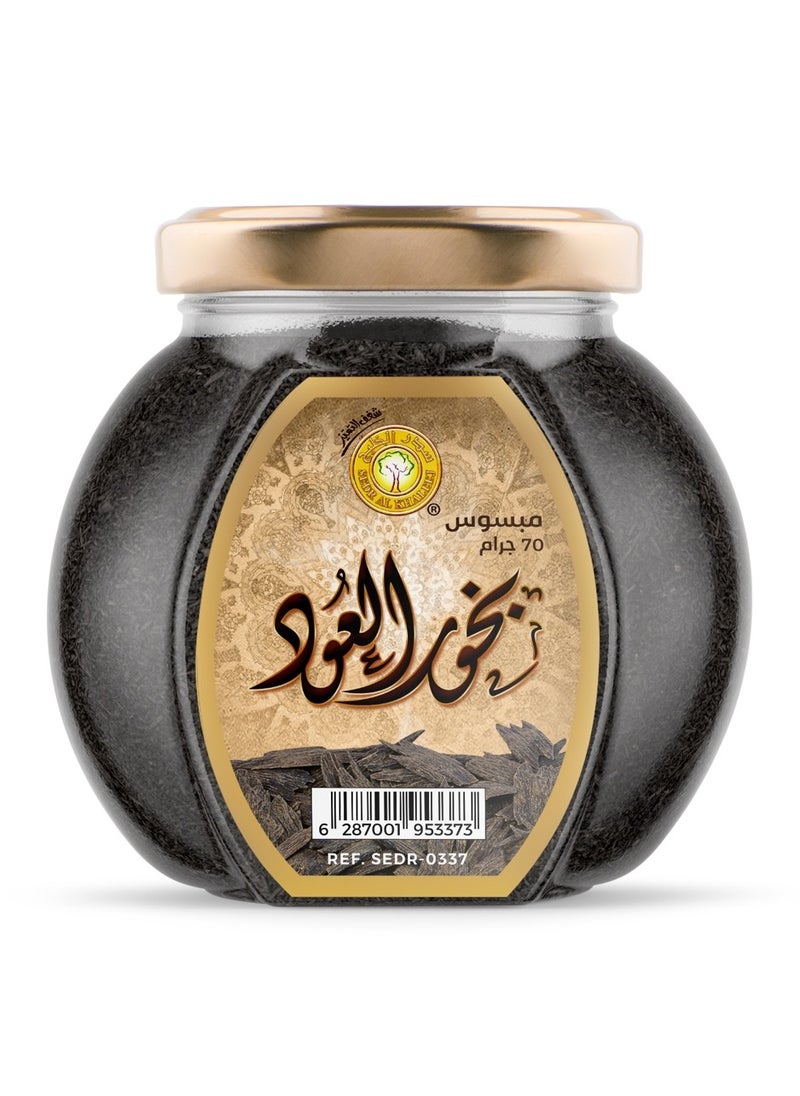 سدر الخليج مبسوس بخور العود 70 جرام 