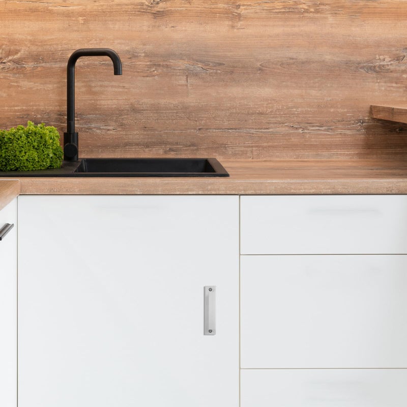 White Aluminum Alloy Kitchen Cabinet Handles 2 Pieces Small Drawer Pulls Decorative Furniture - Image 5