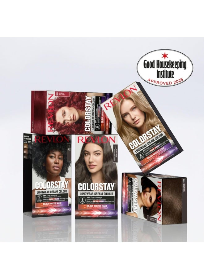 ريفلون كولورستاي صبغة شعر دائمة رقم 4.15 شوكولاتة جلاسيه ريفلون - Image 5