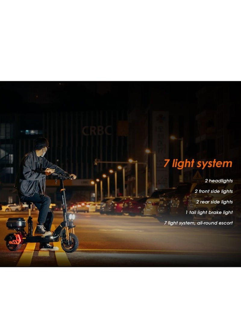 KugooKirin - Electric Scooter Kugoo Kirin M5 Pro 1000W powerful motor and 20Ah large battery 48 V Folding speed up to 52km - Image 1