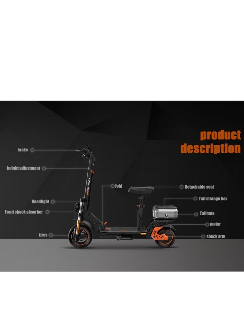 KugooKirin - Electric Scooter Kugoo Kirin M5 Pro 1000W powerful motor and 20Ah large battery 48 V Folding speed up to 52km - Image 1