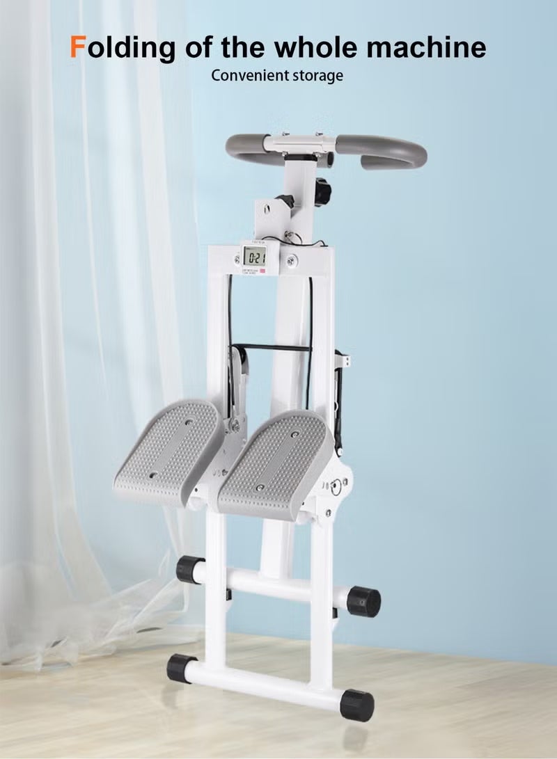 WALALLA Vertical Climber | Folding Stair Stepper Machine with Handles | for Home Cardio Workout & Full Body Exercise | Compact Aerobic Fitness Equipment for Home Gym - Image 5