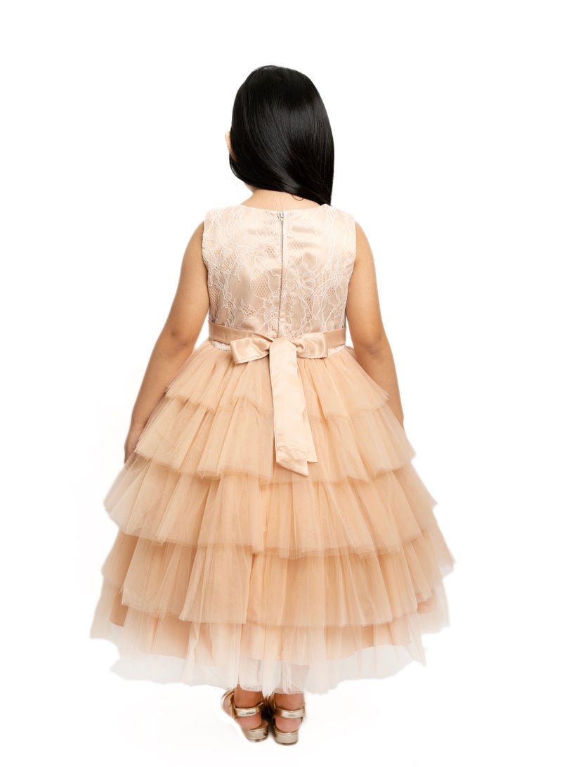 D'Daniela Layered Tulle Dress - Image 4