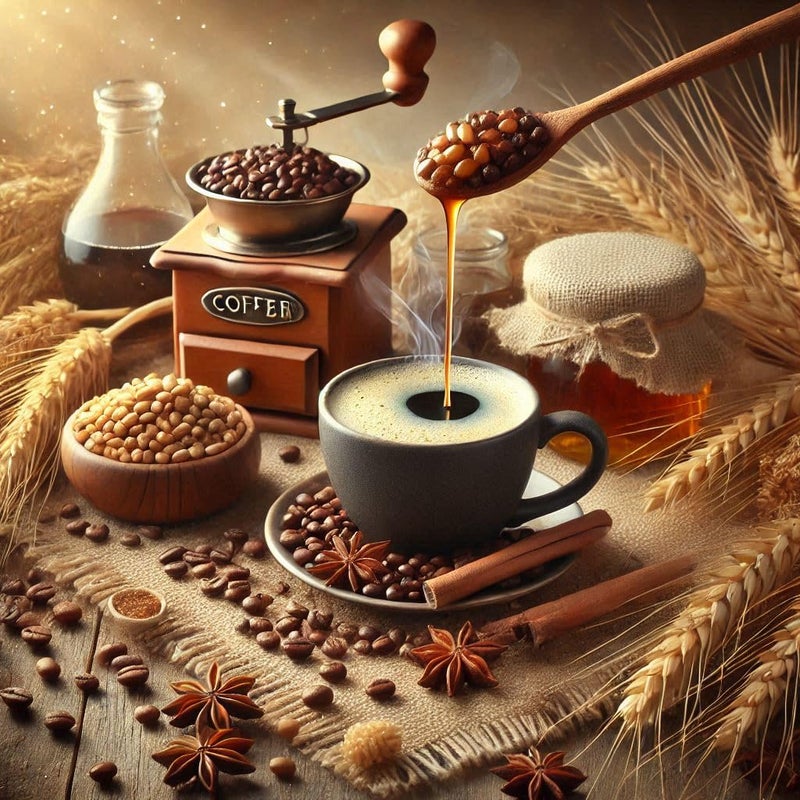 Gokul Barley Kaffee, Caffeine-Free Herbal Coffee Alternative, 100g, COFFEE POWDER - Set of 3,100 Gram Each - Image 3