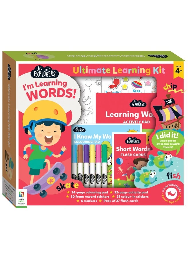 Hinkler - Junior Explorers I'm Learning Words! Ultimate Activity Kit - Image 1