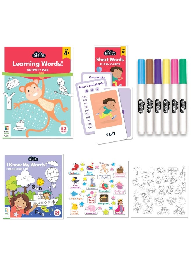 Hinkler - Junior Explorers I'm Learning Words! Ultimate Activity Kit - Image 1
