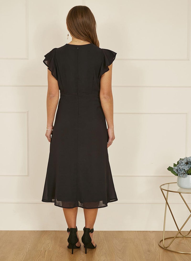 يامي فستان مطرز بالزهور - Image 3