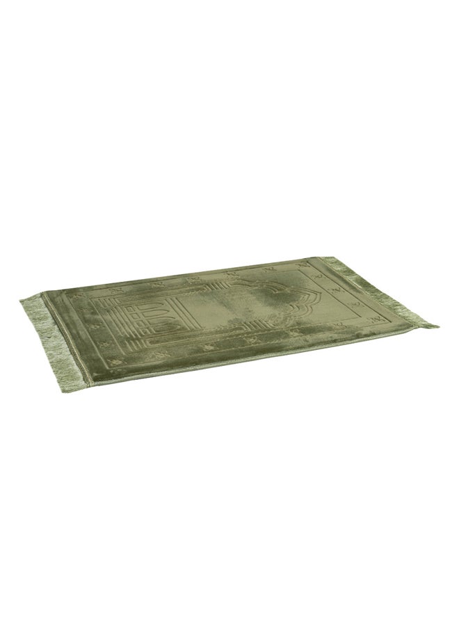 AL SANIDI Memori Foam Prayer Rug Comfortable Foam Prayer Rug Green Size120*70*3 Cm  - Image 4