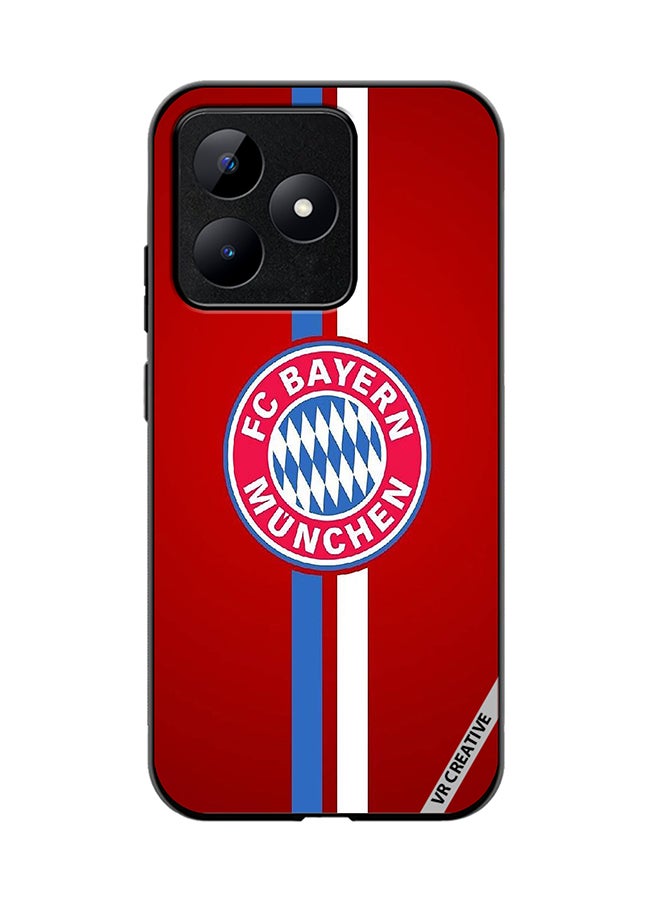 VR CREATIVE Protective Case Cover For Realme C53 Fc Bayern Munchen Logo Red Design Multicolour - Image 1