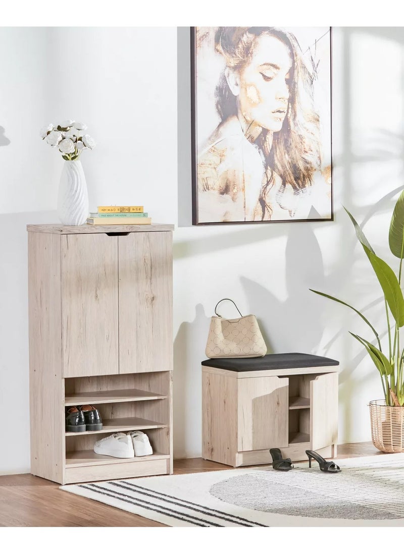 Malazhouse - Shoe Cabinet with banquette - MZSR026 - Image 1