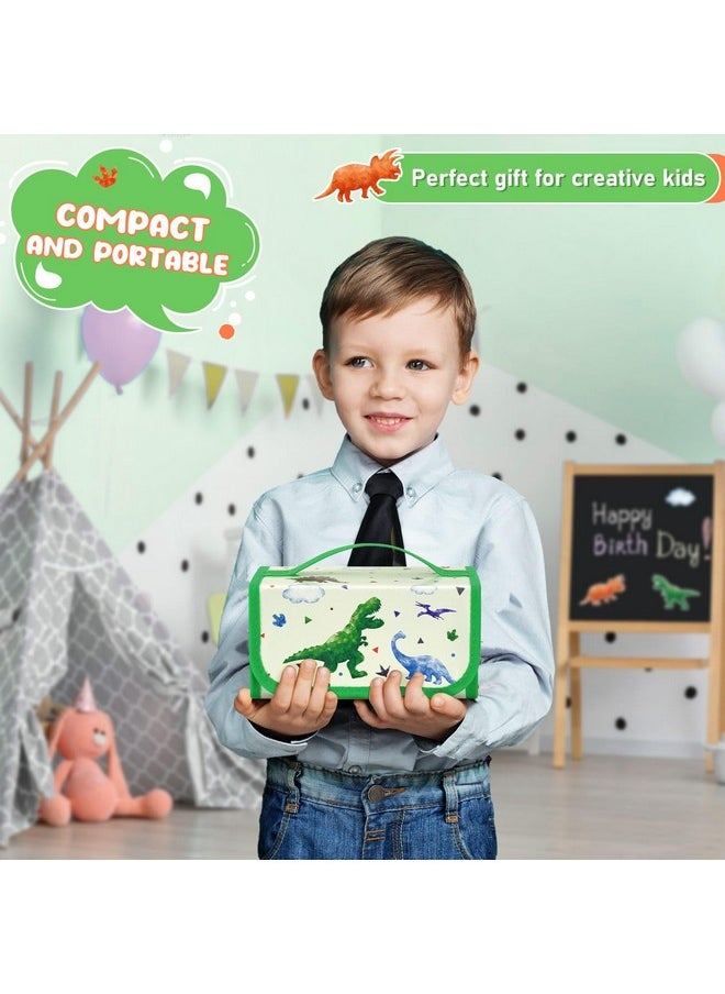 Wernnsai - Dinosaur Marker Set - 56 Pcs Scented Markers Painting Coloring Markers Pens Set - Image 1