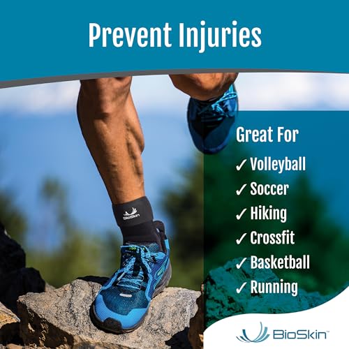 BioSkin TriLok Ankle Brace for Women & Men - Ankle Brace for Sprained Ankle, Plantar Fasciitis Relief, Foot Arch Support, Peroneal Tendonitis Relief, & PTTD Support, HSA or FSA Eligible (Large) - Image 4
