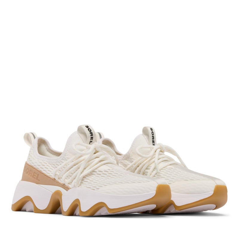 Sorel Women's Kinetic Impact II Lace Sneaker, Sea Salt/Gum 16, 10 - Image 2