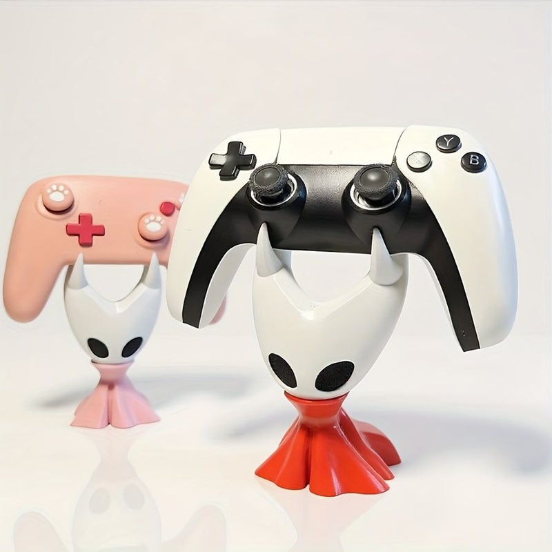 حامل تحكم ألعاب إبداعي وردي بتصميم قرن، حامل عرض عالمي لـ PS4 وPS5 وXBOX - Image 1