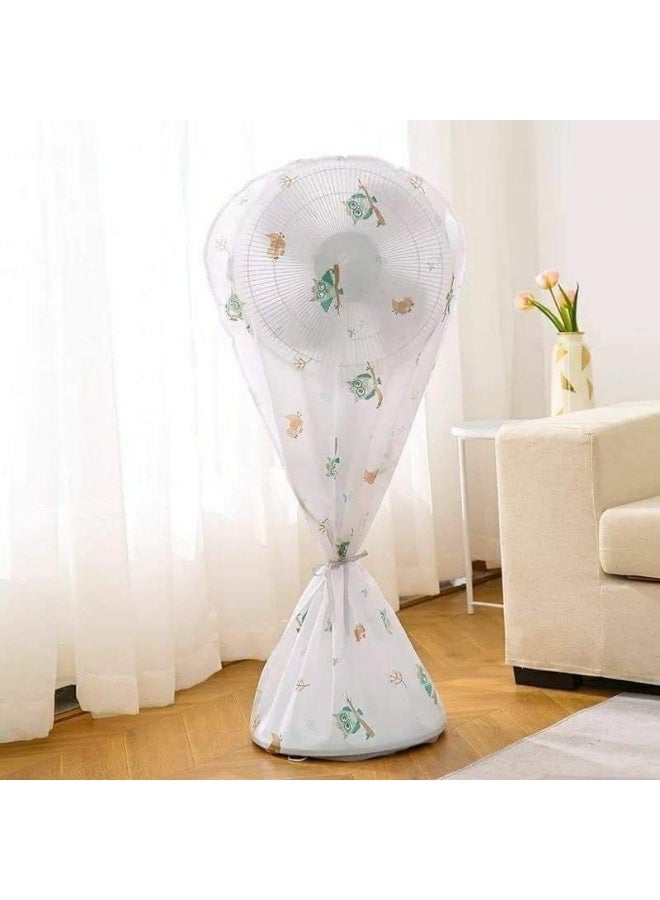 Waterproof Fan Cover – 140 x 60 cm; superior protection against dust and moisture; practical, durable cover for pedestal fans; easy to install and wash. - Image 1