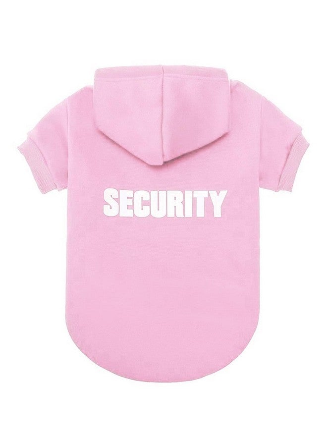 بينج بت سترة BINGPET Security Dog Hoodies Puppy Sweater معاطف الكلاب في الطقس البارد من الصوف الناعم الممشط ملابس الحيوانات الأليفة سترة بغطاء للرأس للكلاب والقطط كبيرة (محيط الصدر 28 بوصة) - Image 1