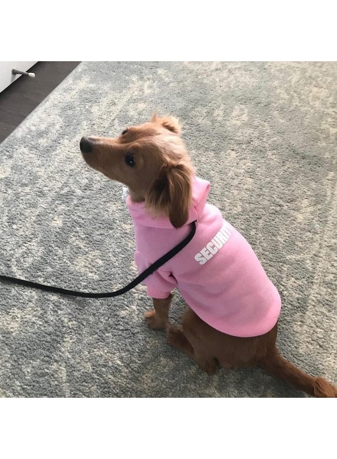 بينج بت سترة BINGPET Security Dog Hoodies Puppy Sweater معاطف الكلاب في الطقس البارد من الصوف الناعم الممشط ملابس الحيوانات الأليفة سترة بغطاء للرأس للكلاب والقطط كبيرة (محيط الصدر 28 بوصة) - Image 5