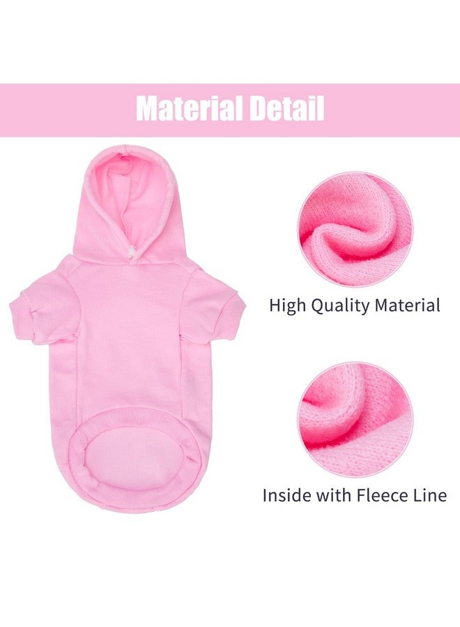 بينج بت سترة BINGPET Security Dog Hoodies Puppy Sweater معاطف الكلاب في الطقس البارد من الصوف الناعم الممشط ملابس الحيوانات الأليفة سترة بغطاء للرأس للكلاب والقطط كبيرة (محيط الصدر 28 بوصة) - Image 2