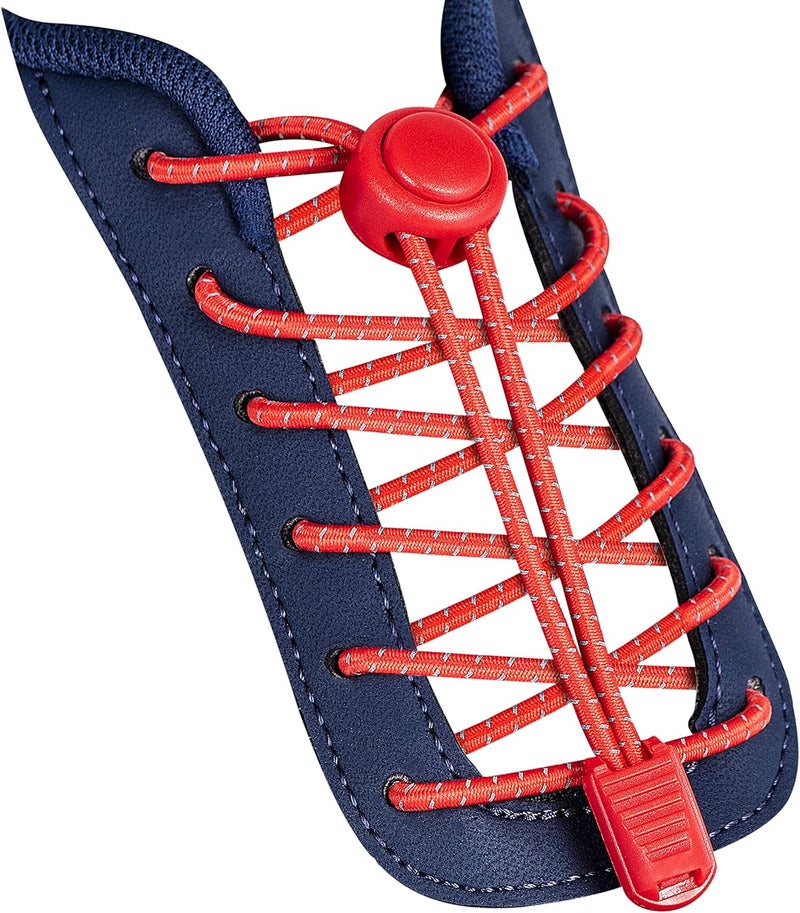 iLiveX No Tie Shoelaces - Elastic Shoe Laces - Lock Shoelaces for Sneakers - One Size Fits All for Adults and Kids - Image 1