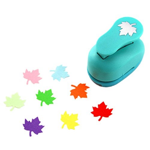 CADY Crafts Punch 1Inch Paper Punches EVA Handmade Punches Maple